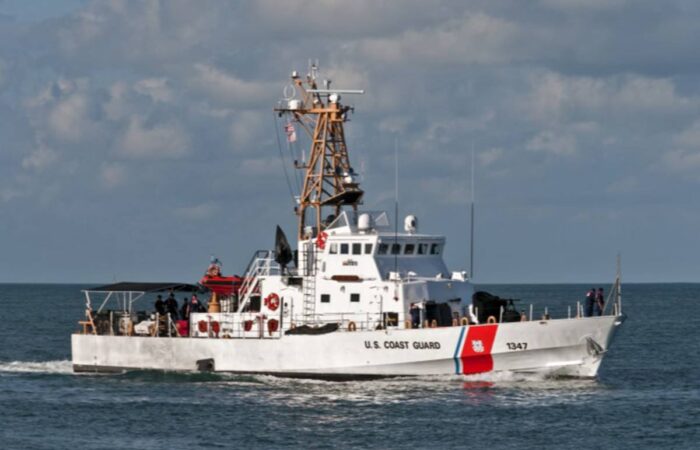 Photo of USCG vessel on the water