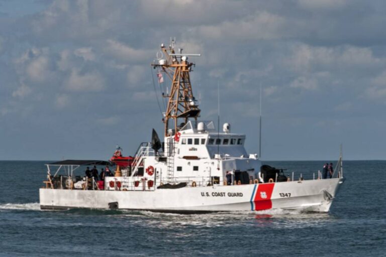 Photo of USCG vessel on the water