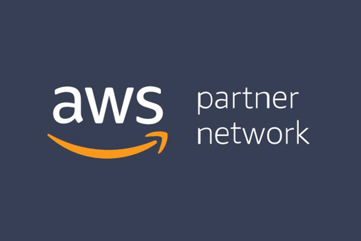AWS Partner Network Logo on a dark blue background