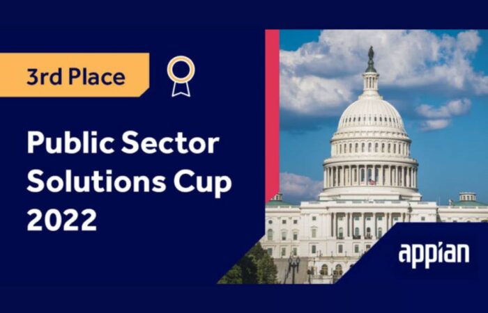 3rd Place: Public Sector Solutions Cup 2022 (Appian)