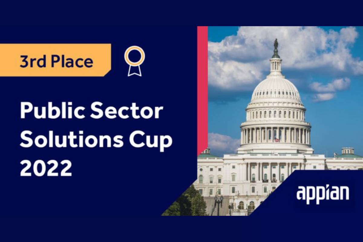 3rd Place: Public Sector Solutions Cup 2022 (Appian)